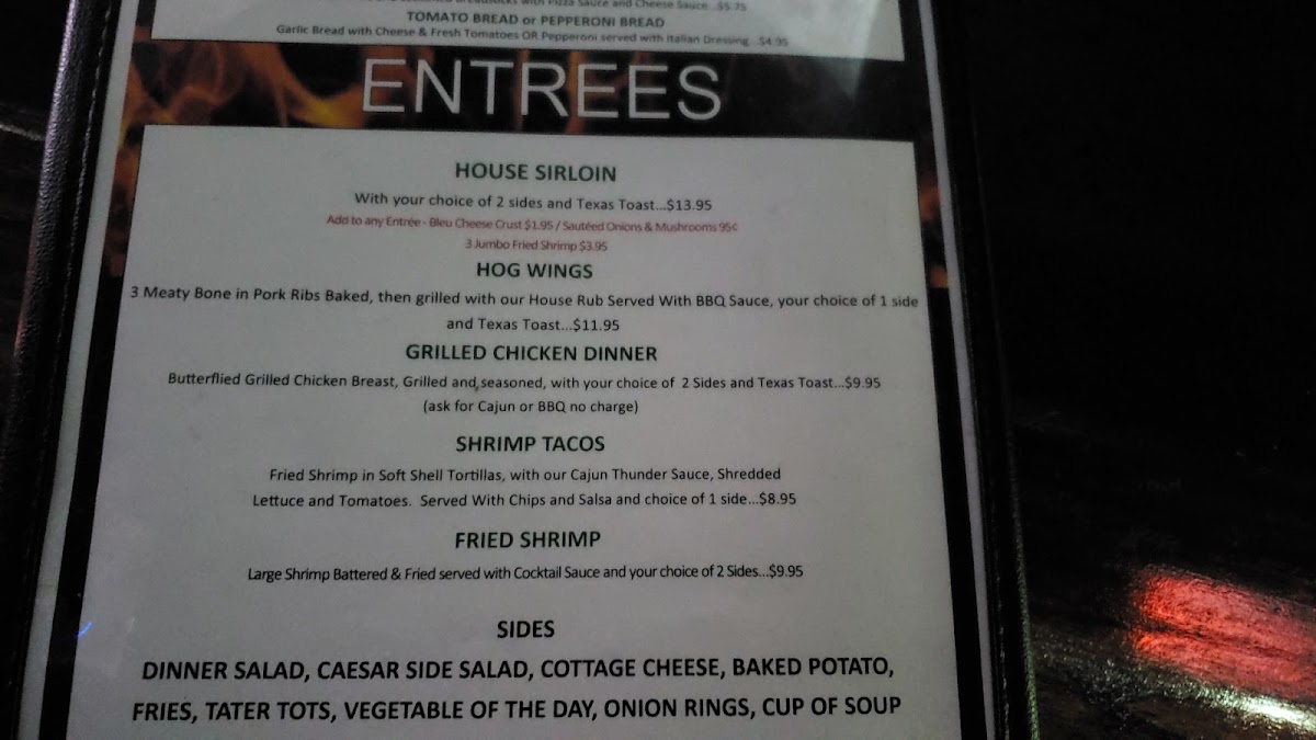 Joe's Grille Menu - Image 5